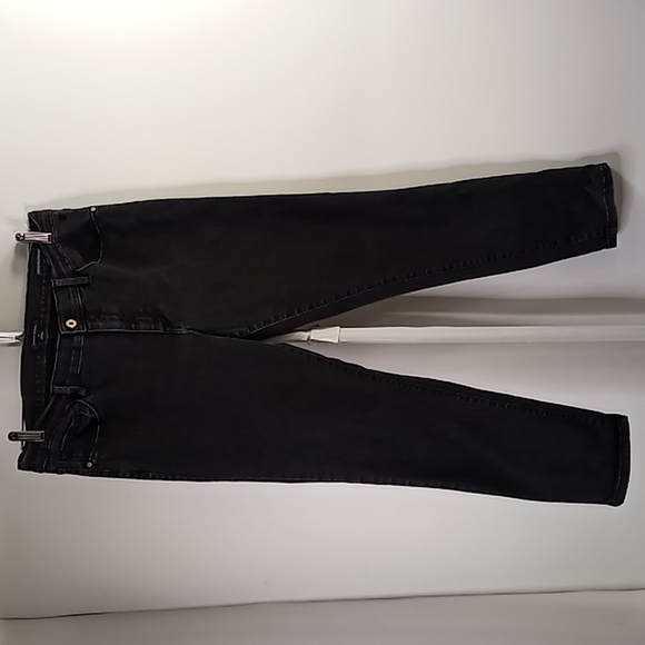 Tommy Hilfiger Greenwich Skinny Ankle Faded Black Jeans Size 16 - Picture 6 of 16